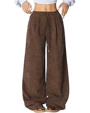 Verdusa Wide Leg Pants Palazzo Pants Trousers | Amazon (US)