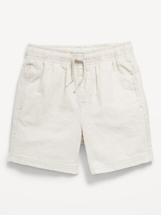 Linen-Blend Shorts for Toddler Boys | Old Navy (US)