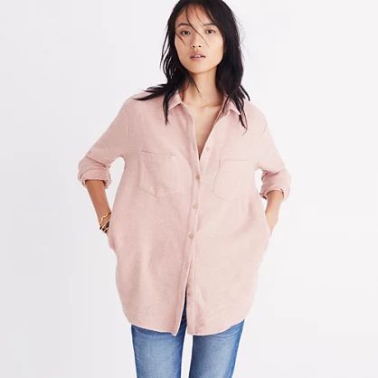 Pink Flannel Sunday Shirt | Madewell