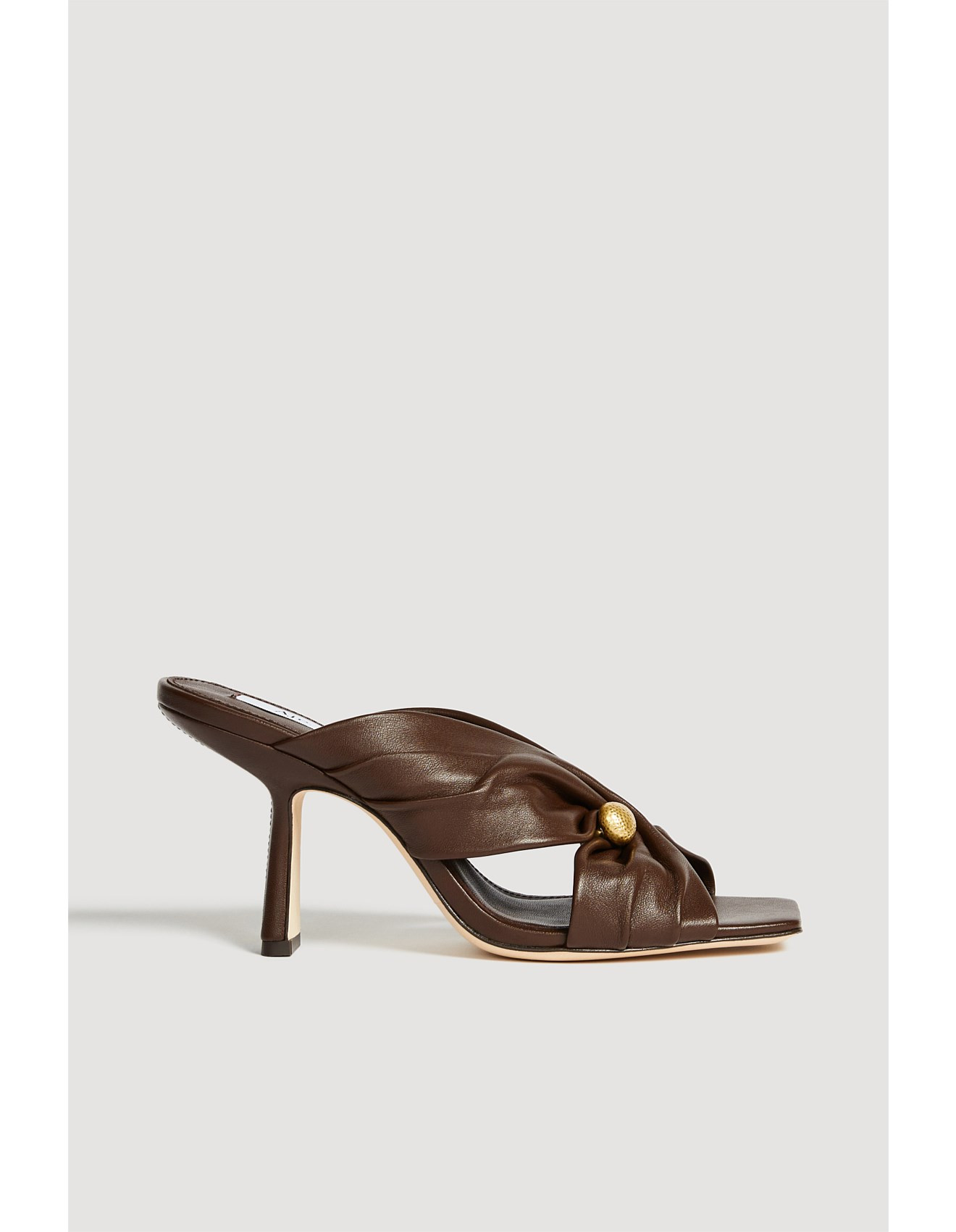 WOMEN'S Clemence Gathered Heel SANDAL | David Jones (Australia & New Zealand)