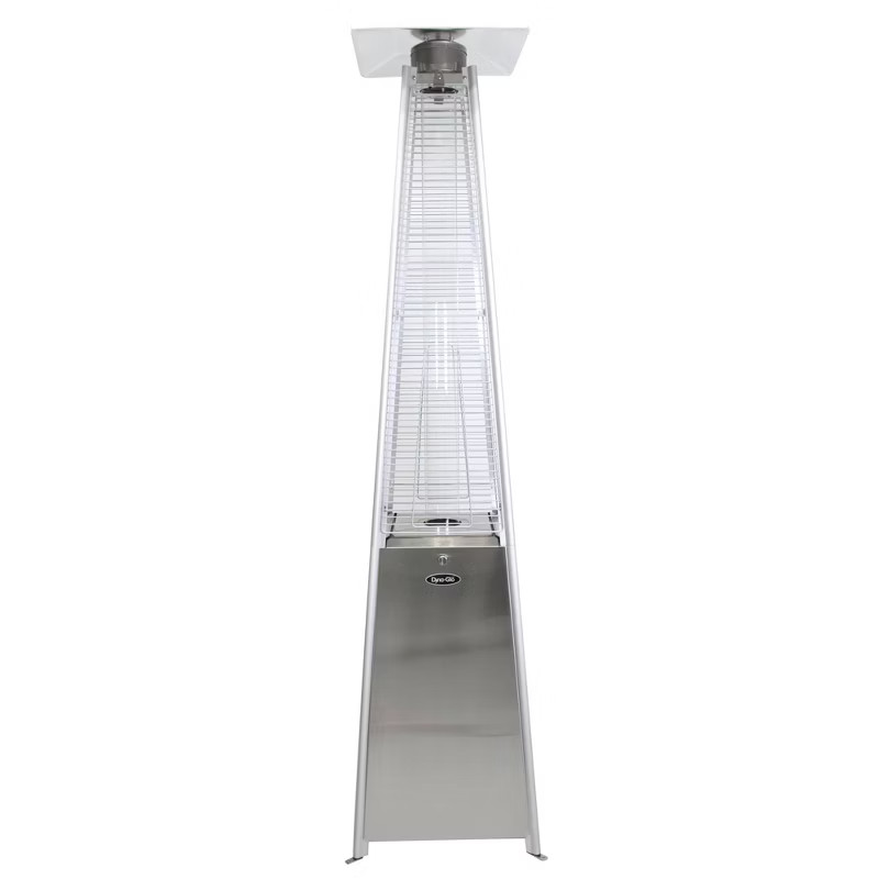 Pyramid Flame Patio Heater Stainless Steel - Dyna-Glo | Target