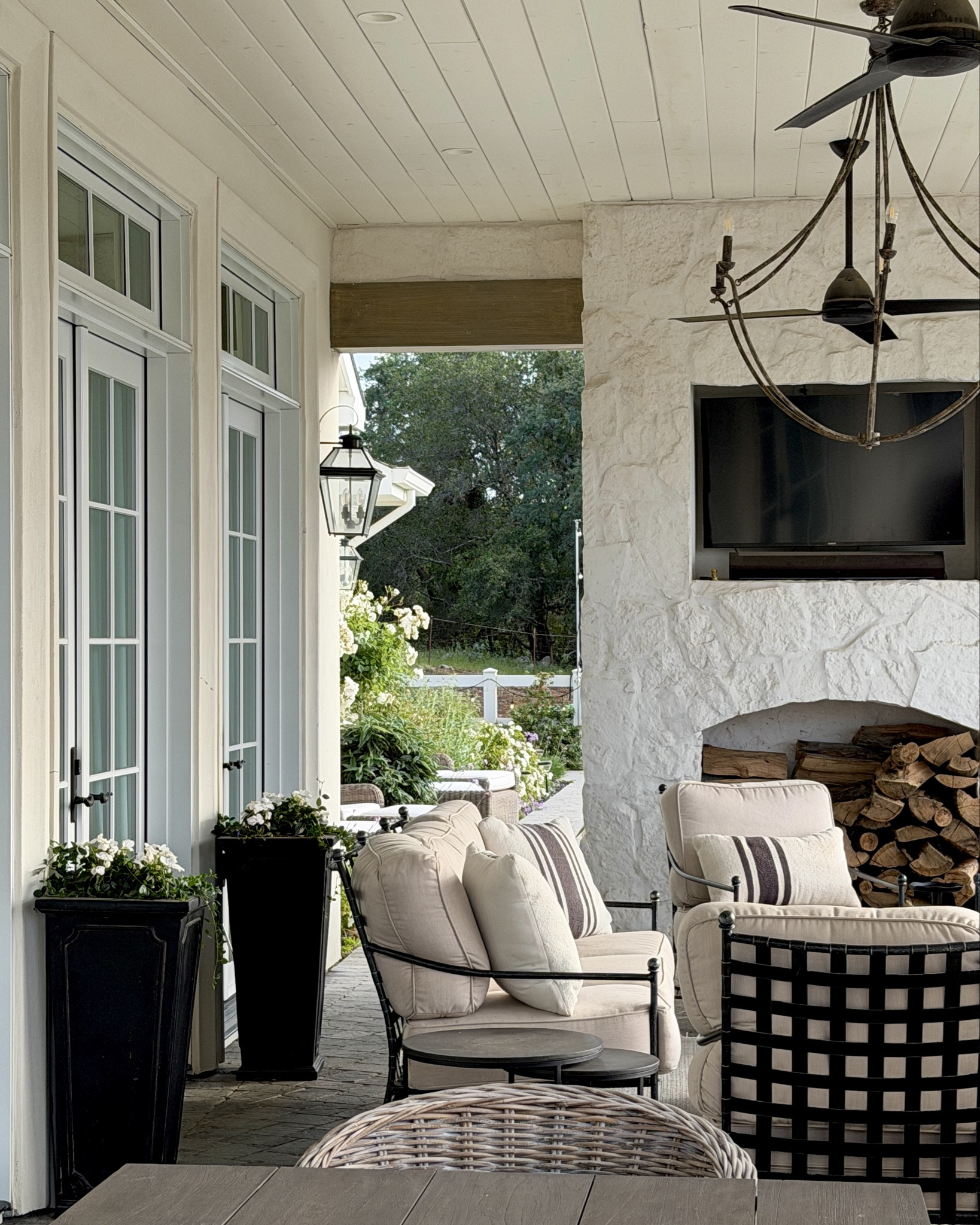 My outdoor areas are almost ready to go for the season!  The wicker chair and ottoman are Driftwood with Canvas cushions!  
outdoorfurniture, outdoor chaise, outdoor sofa, outdoor living

#LTKSaleAlert #LTKSeasonal #LTKHome