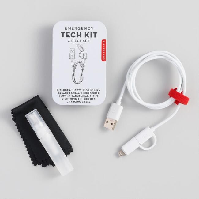 Kikkerland Emergency Tech Kit | World Market