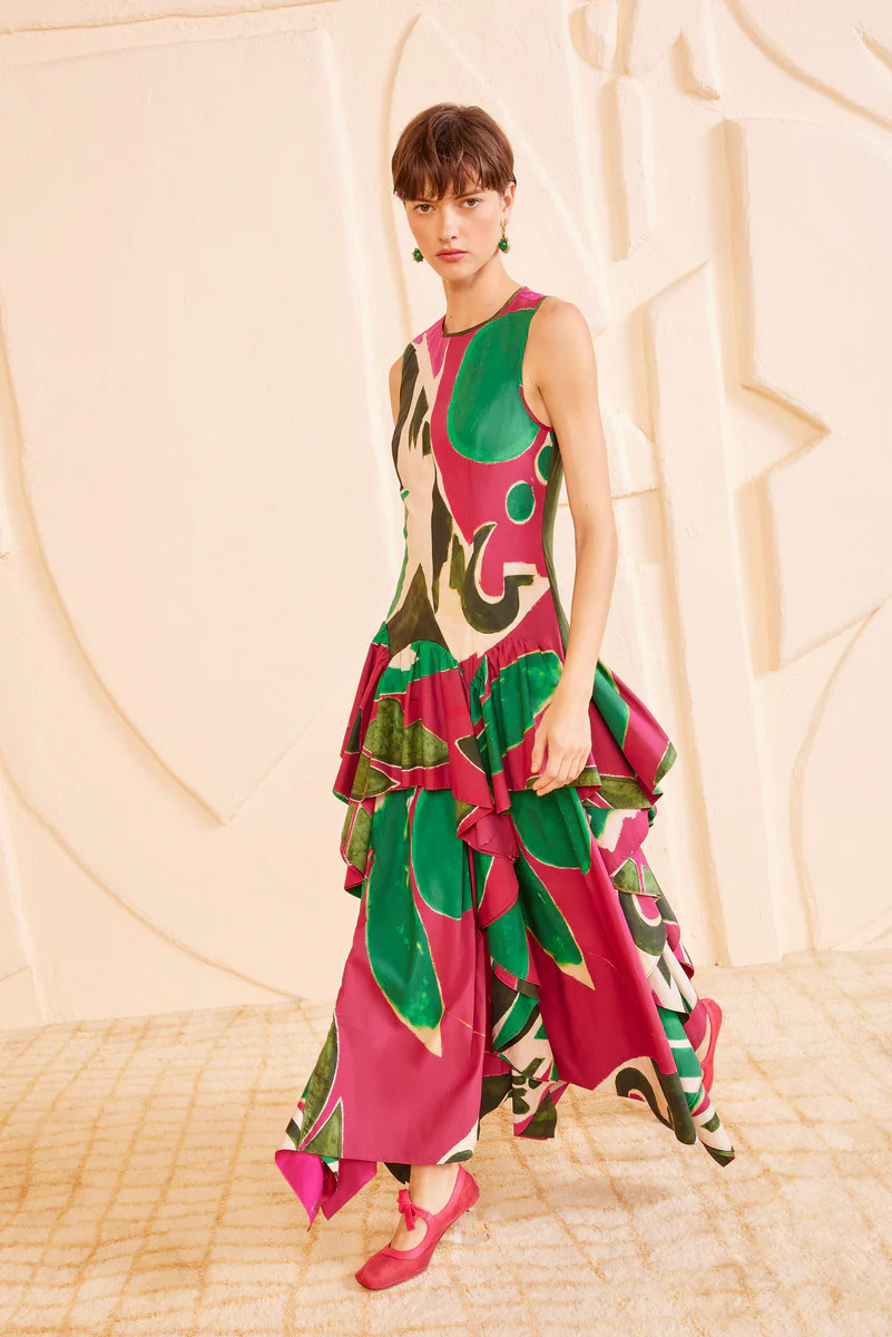 Mural Dress - Palingenesis | Ulla Johnson