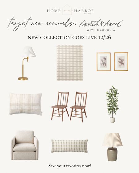 New Hearth & Hand collection launches 12/26! Save your favorites. These will go fast 😍 

#LTKstyletip #LTKhome #LTKSeasonal