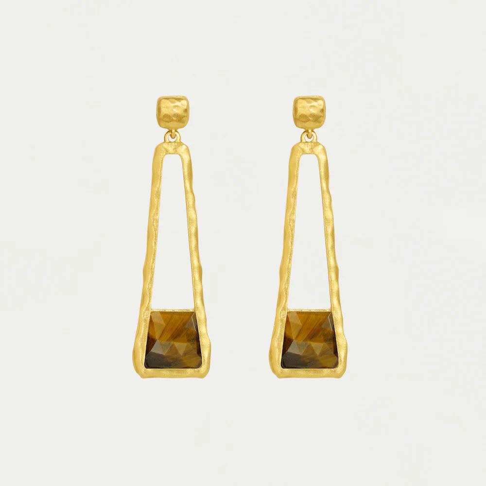 Nomad Mini Gemstone Drop Earrings | Dean Davidson