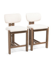 Set Of 2 18x38 Ashley Counter Stools | TJ Maxx