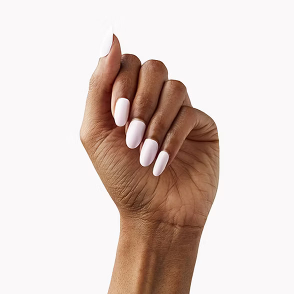 Olive & June Press-On Fake Nails - Oval Pink Sands - 42ct - M | Target