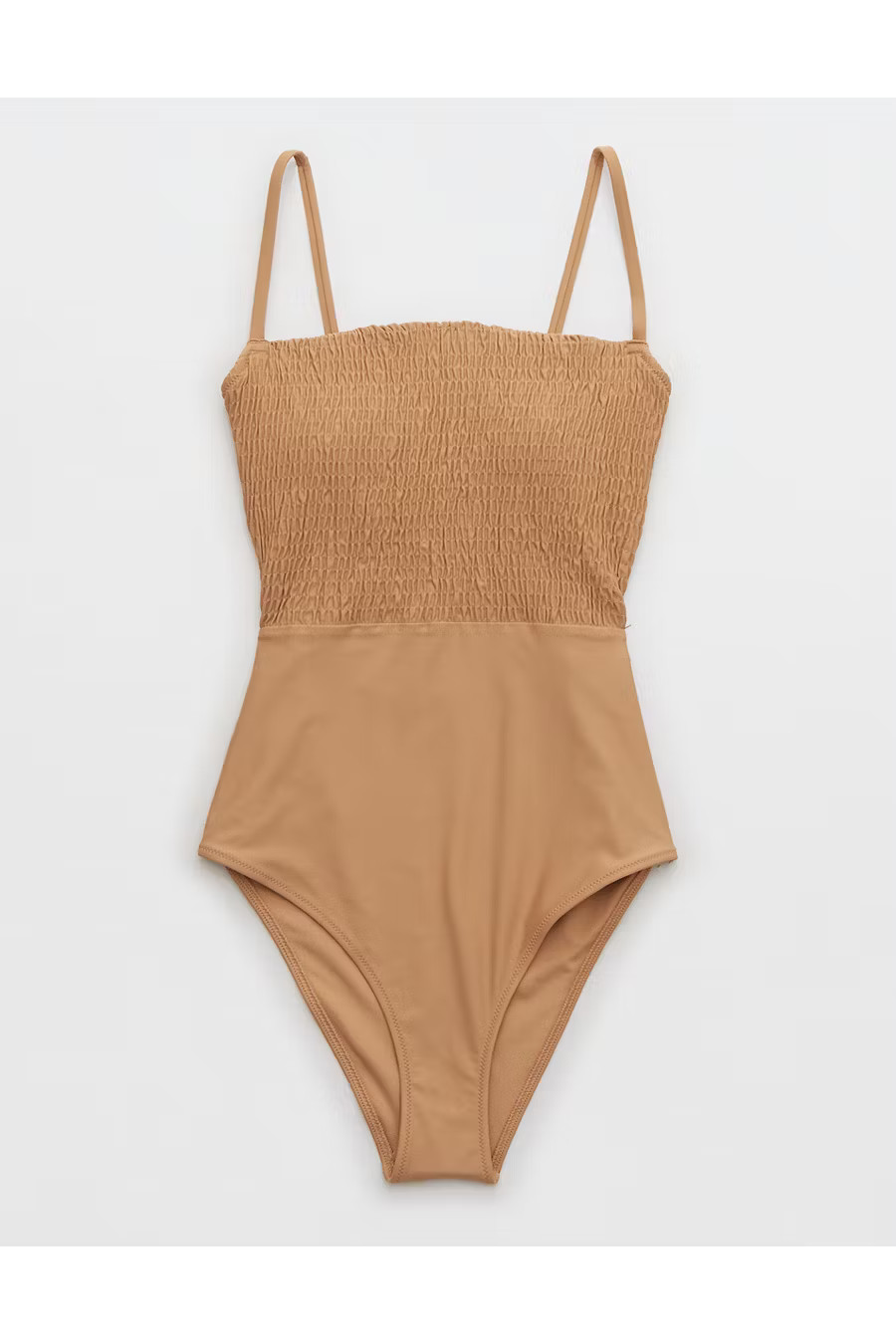 Aerie Smocked One Piece Swimsuit | American Eagle Outfitters (US & CA)