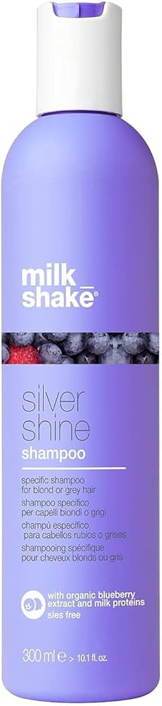 milk_shake Silver Shine Purple Shampoo for Blonde Hair - Blonde Shampoo for Brassy Hair 100% SLES... | Amazon (US)