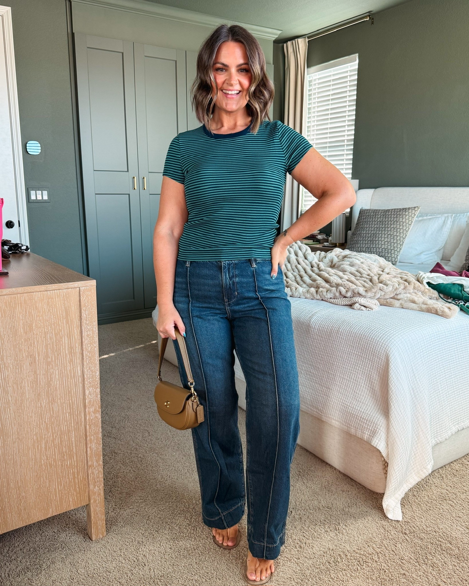 American Eagle Outfits!

First set, large for both
Distressed jeans, 12 Long
Button down top, large
Tshirts, large
Denim shorts, 14 (sized up 1)
Embroidered tank, large
Dresses, large (could do medium)
2nd eyelet top, large (need medium)
Dark denim, 12 Long
Halloween shirt, medium (size way down)
Maroon sweatshirt, large
Off the shoulder sweatshirt, medium
Green shorts, large (could do XL)

Size 12, midsize, casual style, summer outfits, fall outfits, summer dresses, @American Eagle Outfitters

#LTKstorytime #LTKMidsize #LTKSaleAlert