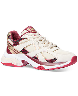 MICHAEL Leo Lace-Up Trainer Sneakers | Macy's