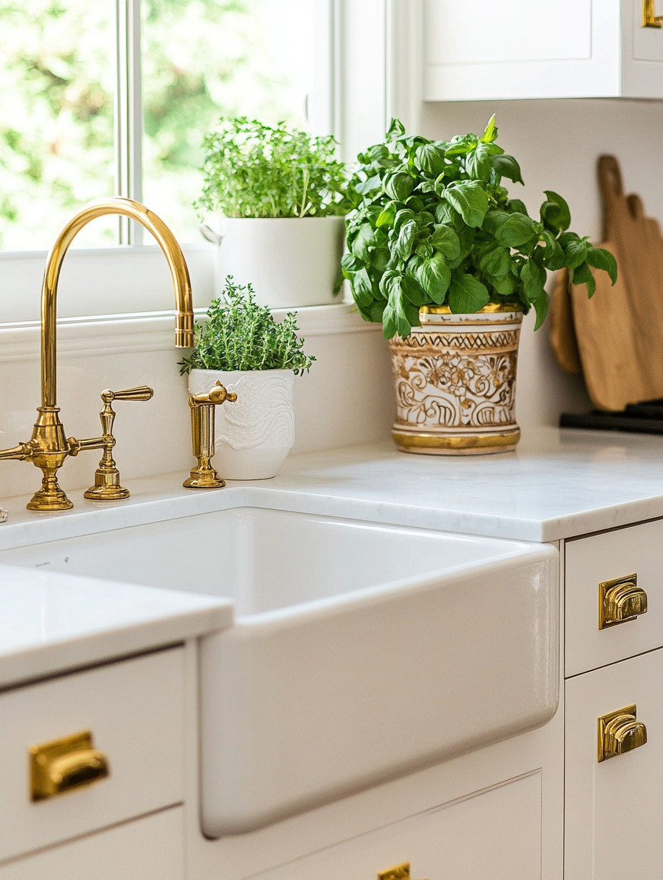 Faucet Upgrade Time ✨

Your kitchen sink is not a detail to ignore.
It’s one of the most used areas in your home.

A gorgeous gold faucet instantly transforms your kitchen from simple to elevated. It adds warmth, elegance, and that subtle luxury energy we all feel when we walk into a beautifully styled space.

We spend so much time cooking, washing, prepping, living in the kitchen. Why not make it inspiring?

Pair it with:
• White or marble countertops
• Minimal cabinetry
• Fresh herbs by the window
• Gold cabinet hardware for a cohesive finish

This small upgrade makes a powerful difference.
Simple change. Instant elevation.

#KitchenUpgrade #GoldFaucet #ElegantKitchen #HomeRefresh #LuxuryDetails #ModernKitchen #InteriorStyle #KitchenInspo #StatementHardware #TimelessDesign 

 #LTKHome