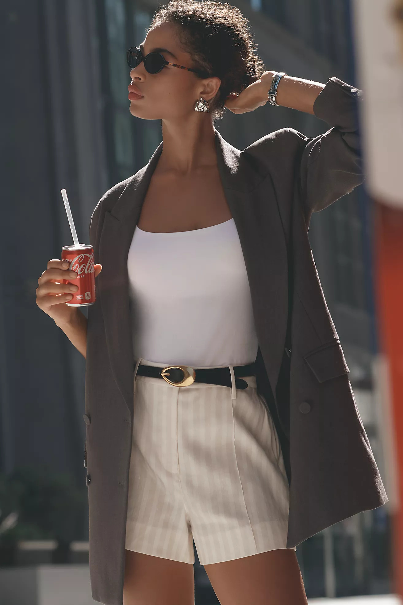 Skinny Buckle Belt | Anthropologie (US)