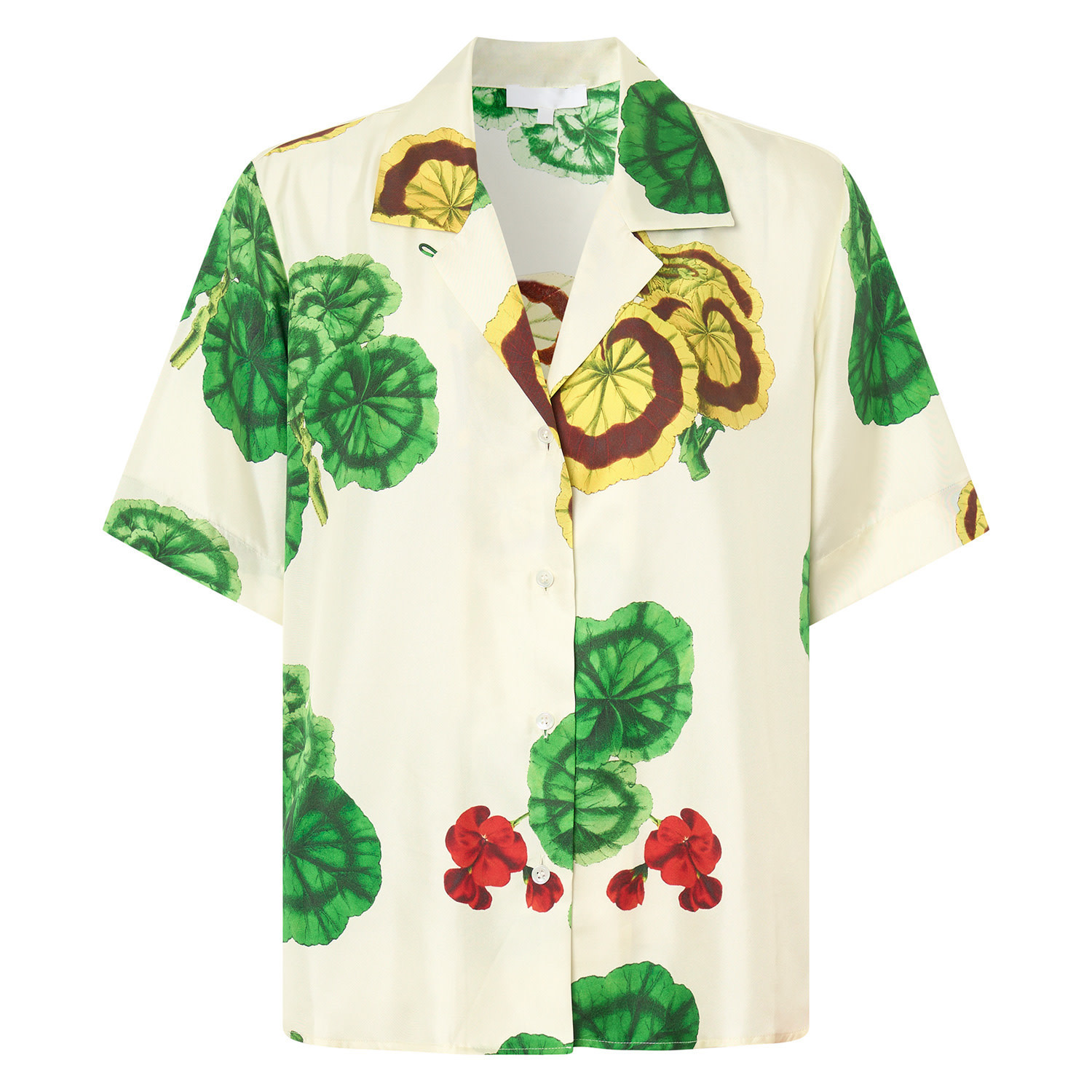 Geranium Short Sleeve Camp Shirt | Oroton