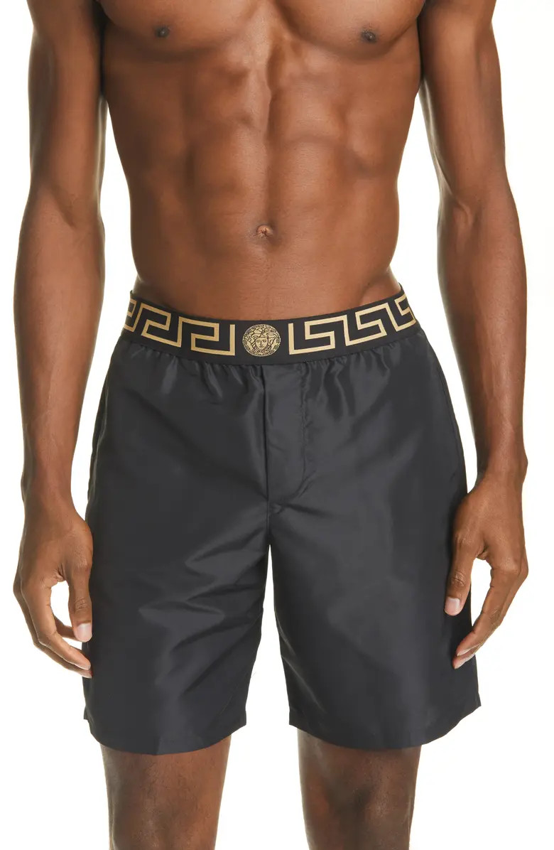 Medusa Logo Swim Trunks | Nordstrom