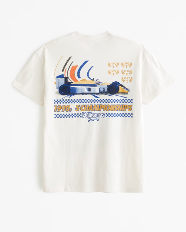 Williams Racing Graphic Tee | Abercrombie & Fitch (US)