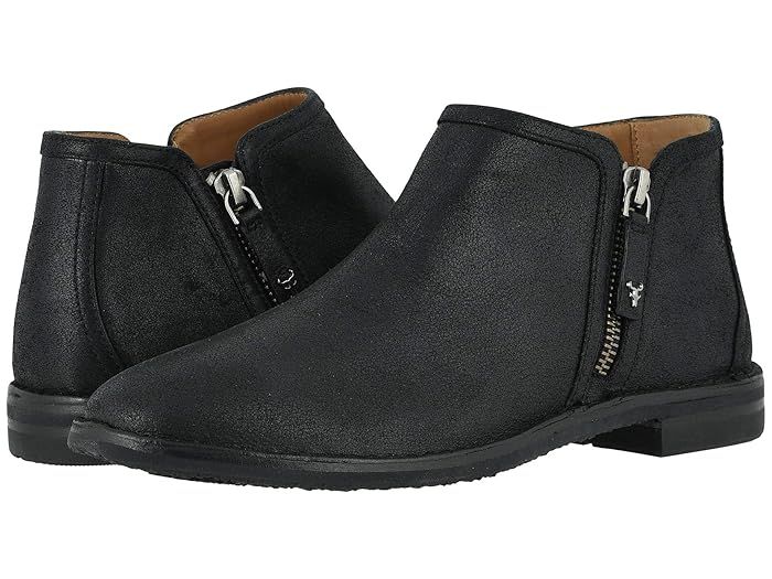 Trask Aubrey (Black Distressed Italian Suede) Women's Shoes | Zappos