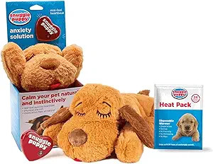 Original Snuggle Puppy Heartbeat Stuffed Toy for Dogs. Pet Anxiety Relief and Calming Aid, Comfor... | Amazon (US)