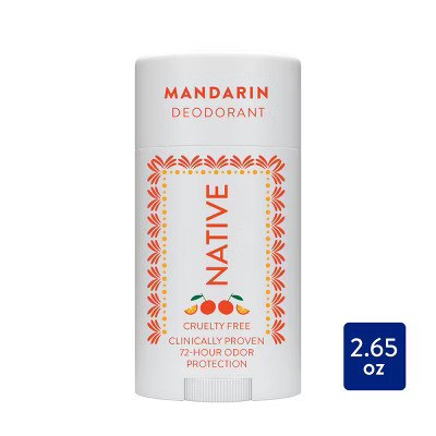 Native Deodorant for Women & Men - Limited Edition Jarritos - Mandarin - 2.65oz | Target