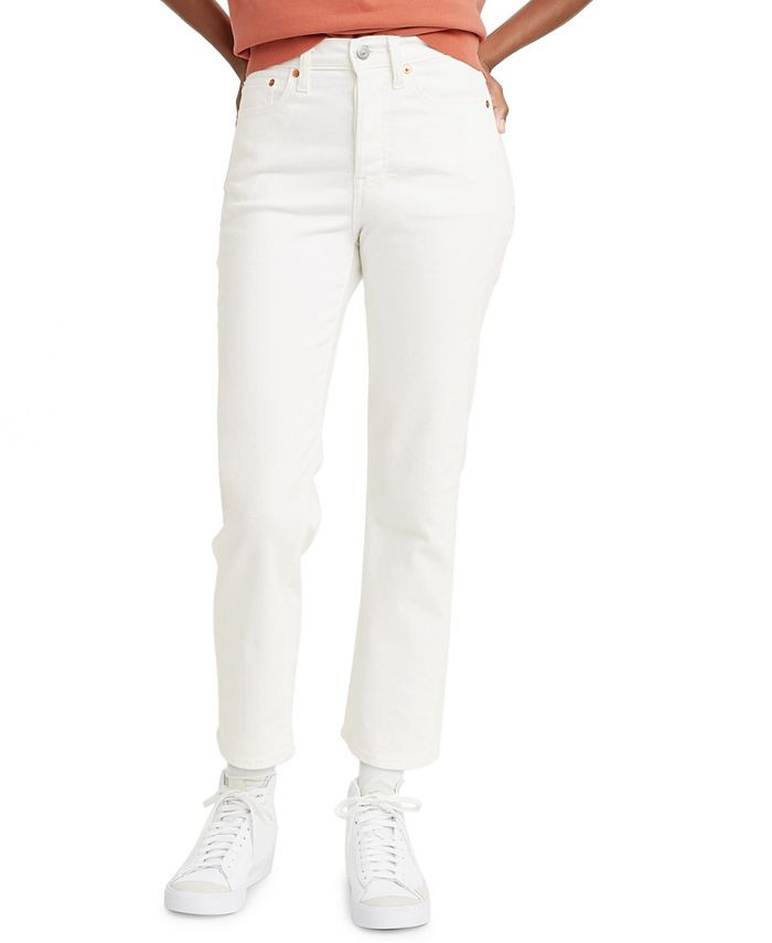 Women's Wedgie Straight-Leg Cropped Jeans | Macys (US)