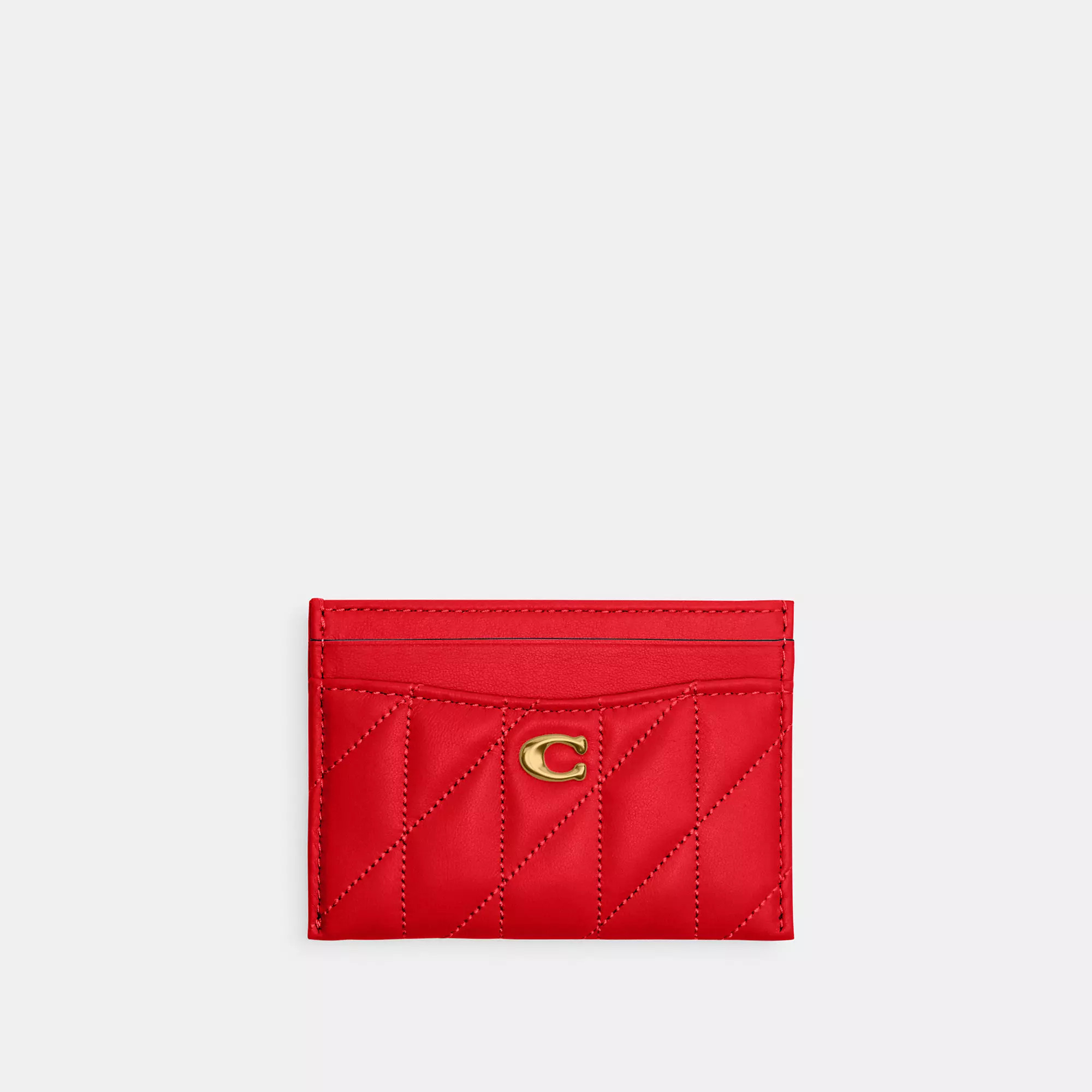 Essential Card Case With Pillow Quilting | Coach (US)