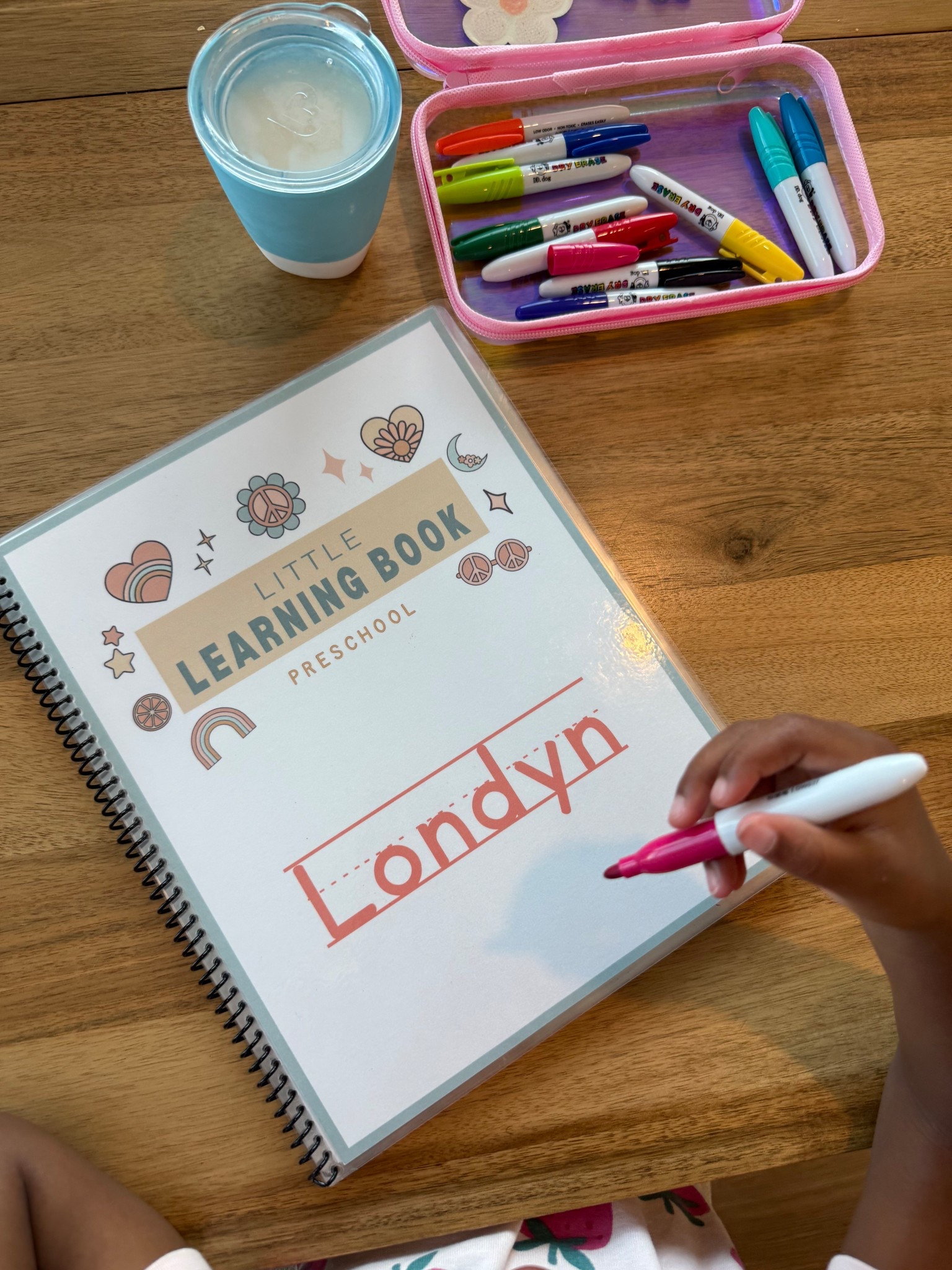 Our toddler morning journal 🤍👧🏽🎀

#LTKFamily #LTKBaby #LTKKids