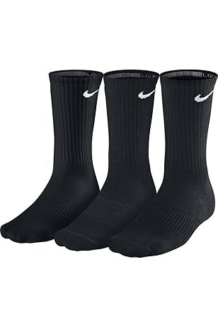 Nike Men`s Everyday Max Cushion Training Crew Socks 3 Pairs | Amazon (US)