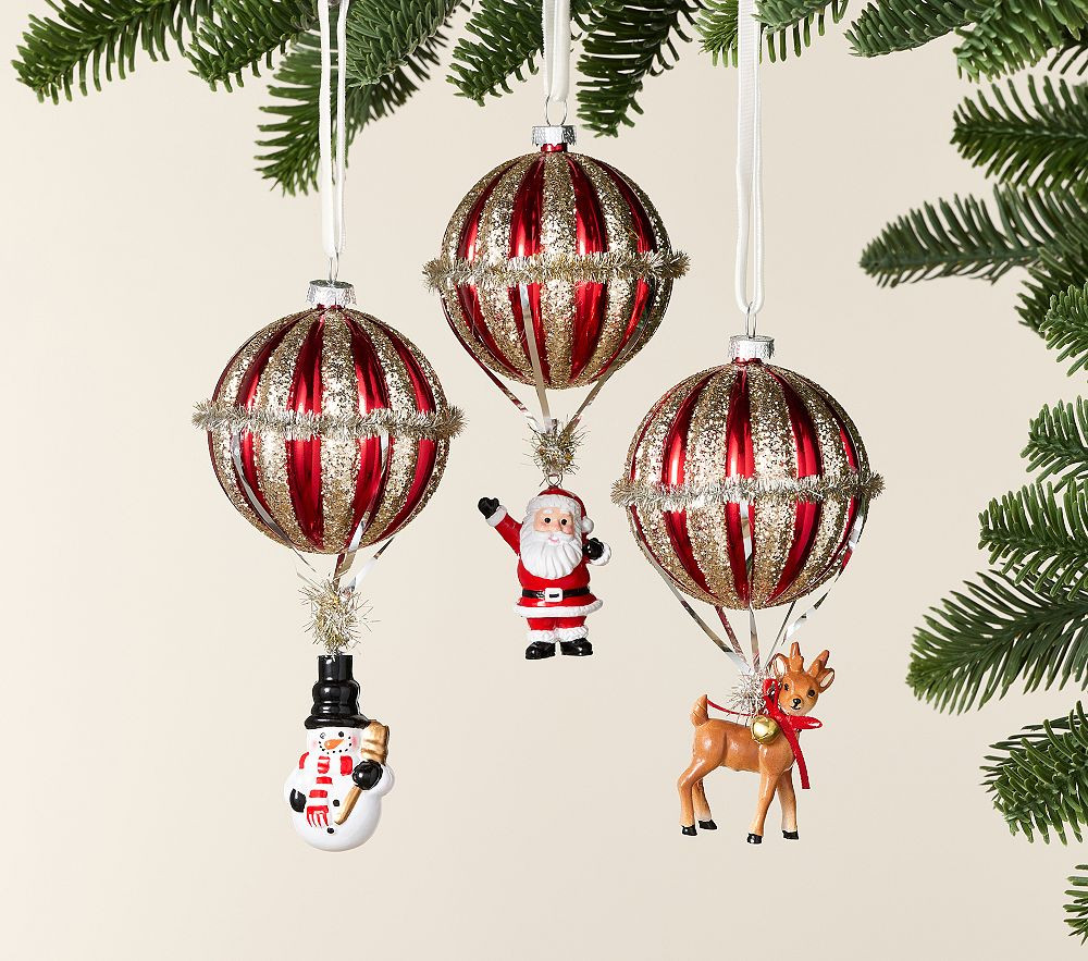 Shatterproof Flyaway Friends Ornaments, Set of 3 | Pottery Barn Kids