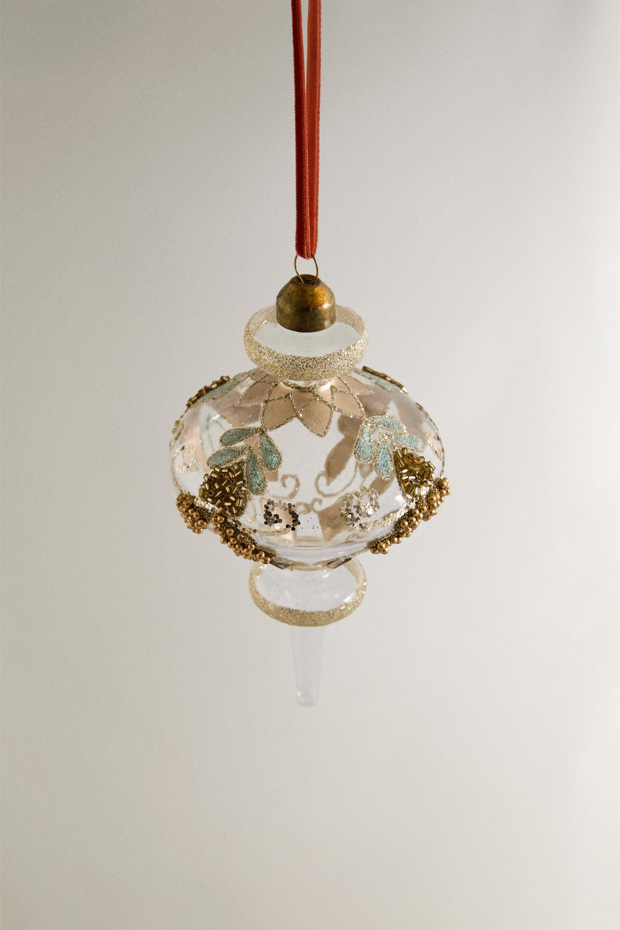 CHRISTMAS TREE BEADED ORNAMENT | Zara US