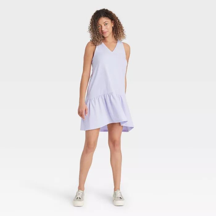 Women's Sleeveless Hem Knit Dress - A New Day™ | Target