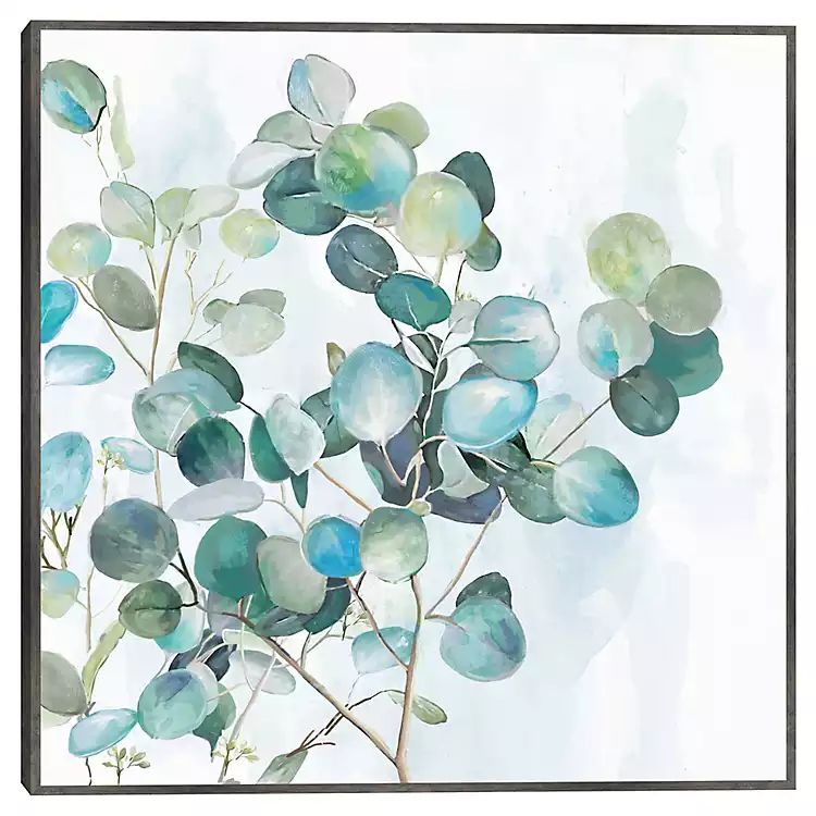 New!Eucalyptus In Pastels Canvas Art Print | Kirkland's Home