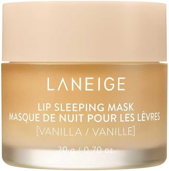 Lip Sleeping Mask Intense Hydration with Vitamin C Size 0.7 oz/ 20 g Color: Vanilla | Amazon (US)