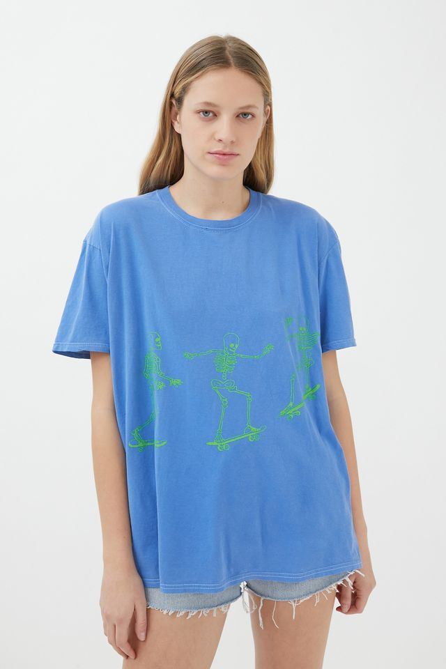 Project Social T Skateboard Skeletons Tee | Urban Outfitters (US and RoW)