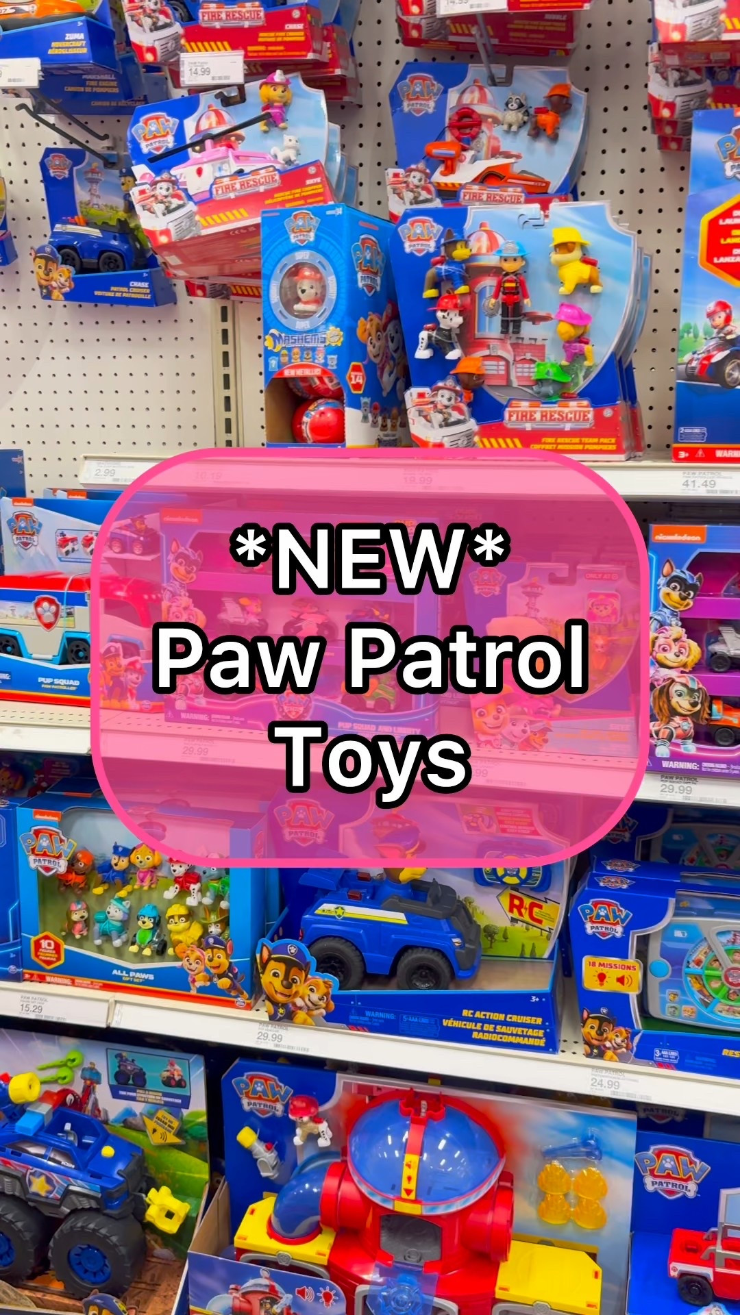 🚨 Sound the alarm… the Paw Patrol Fire Rescue team is here! 🚒🐾🔥

Your little heroes can now gear up for action with the NEW Paw Patrol Fire Rescue toys, available NOW at Target! From fire trucks with real lights & sounds to pup figures ready to save the day, these toys are perfect for hours of imaginative play.

Whether it’s Marshall leading the rescue or the whole crew jumping into action, there’s a toy for every little fan. 🐶💨

🛒 Grab them before they’re gone – only at Target!
#PawPatrol #TargetFinds #FireRescueFun #PawPatrolToys #MomLife #TargetHaul #KidsToys #MarshallToTheRescue

#LTKKids #LTKHome #LTKFindsUnder50