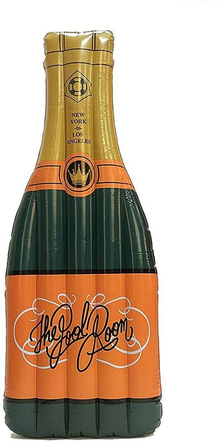 ystcaiwu Giant Inflatable Champagne Bottle Pool Float, Water Fun Large Outdoor Swimming Pool Infl... | Amazon (US)