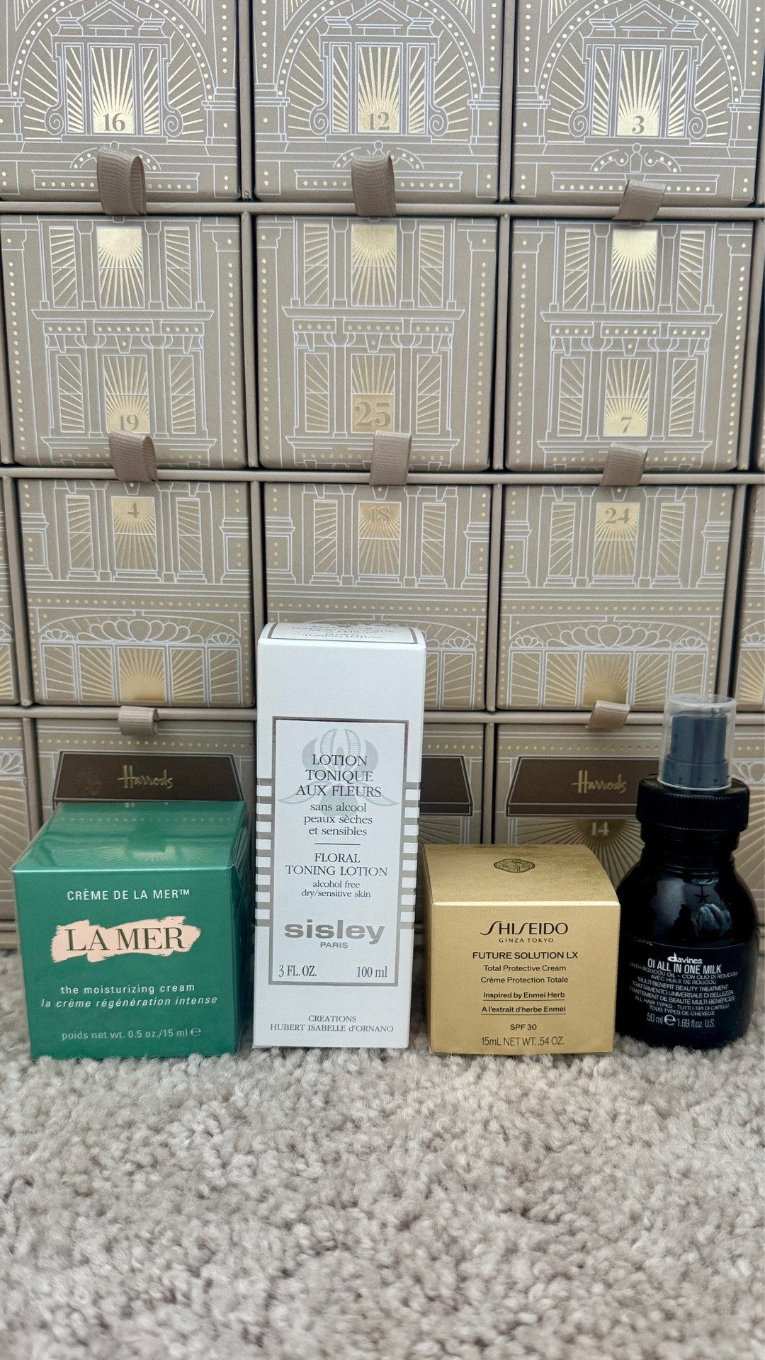 Open my Harrod’s 25 Days of Beauty Advent Calendar with me! We have to catch up on a few days - oops! 

skincare, hair care, beauty products, high end skincare, hair treatment 

#LTKBeauty #LTKGiftGuide #LTKHoliday