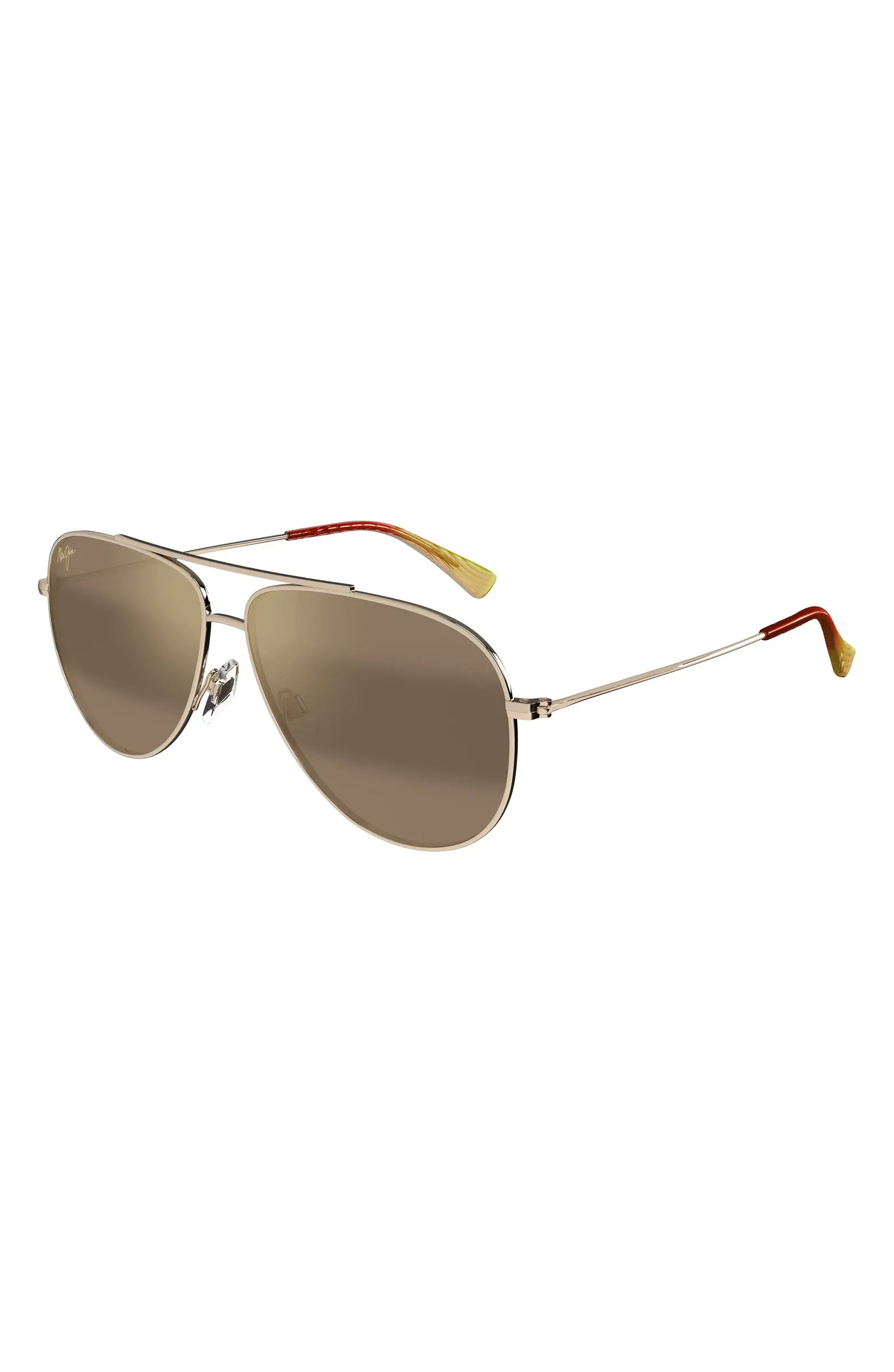 Hauoli XL 62mm Polarized Oversize Aviator Sunglasses | Nordstrom