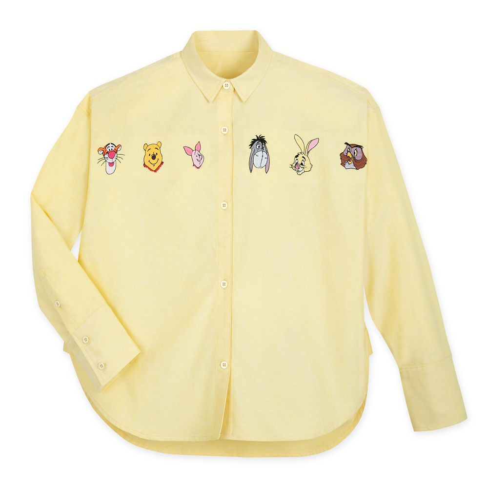 Winnie the Pooh Long Sleeve Oxford Shirt for Women | Disney Store