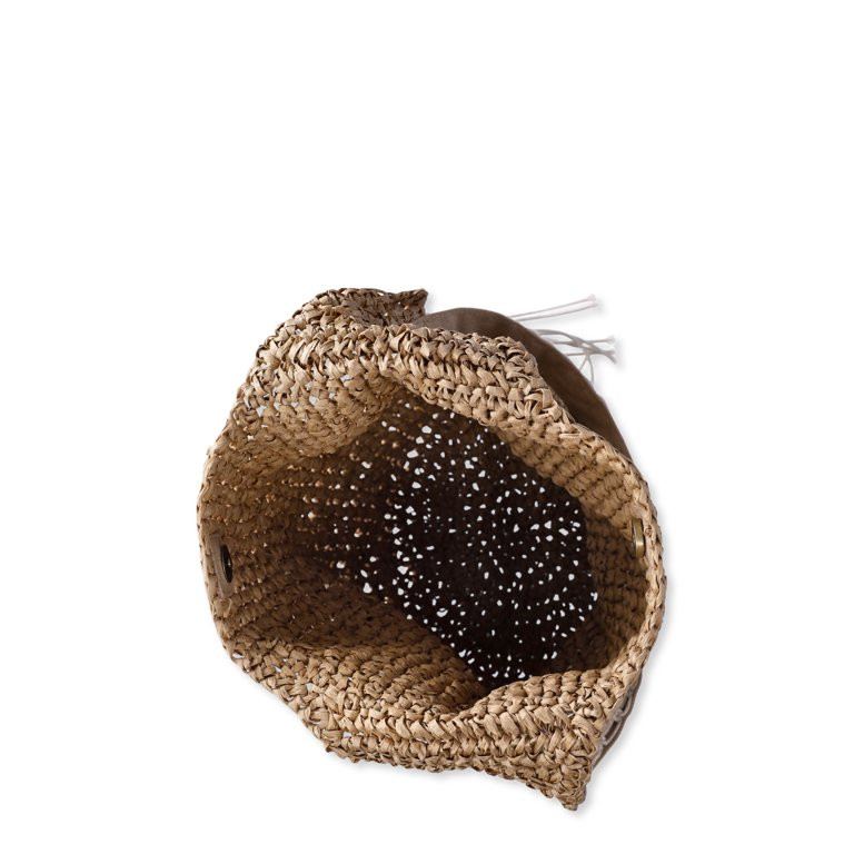 Time and Tru Women's Raffia Hobo Bag, Natural - Walmart.com | Walmart (US)