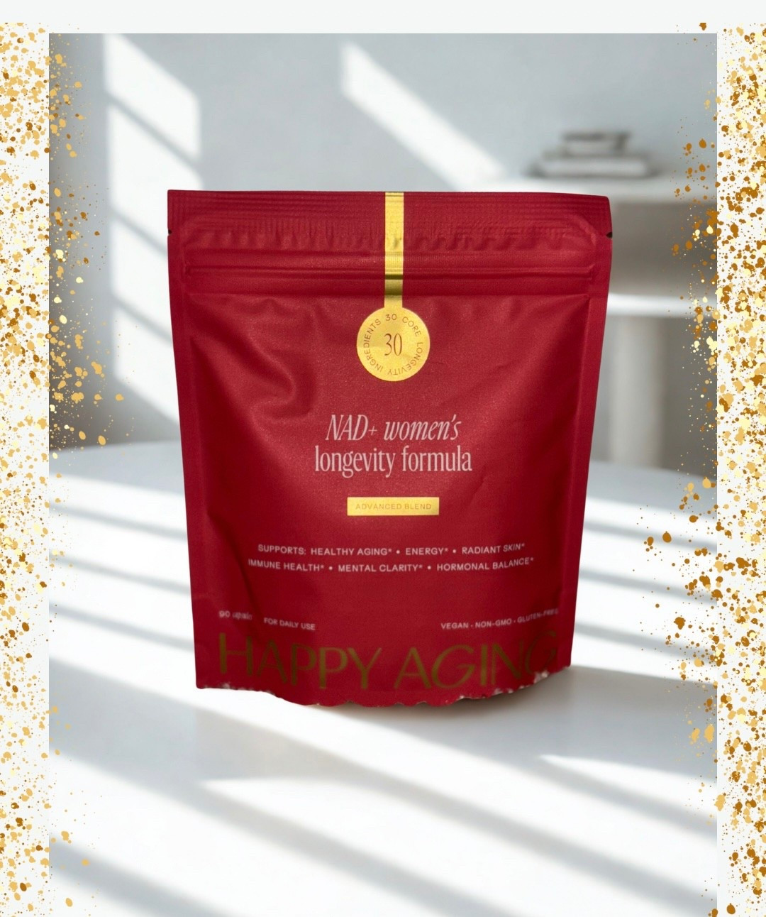 SHOP HAPPY AGINGS SLOW AGE FORMULA 

USE CODE: JORDAN
at checkout to receive 25% off your order 

#LTKHoliday #LTKGiftGuide #LTKdayinmylife