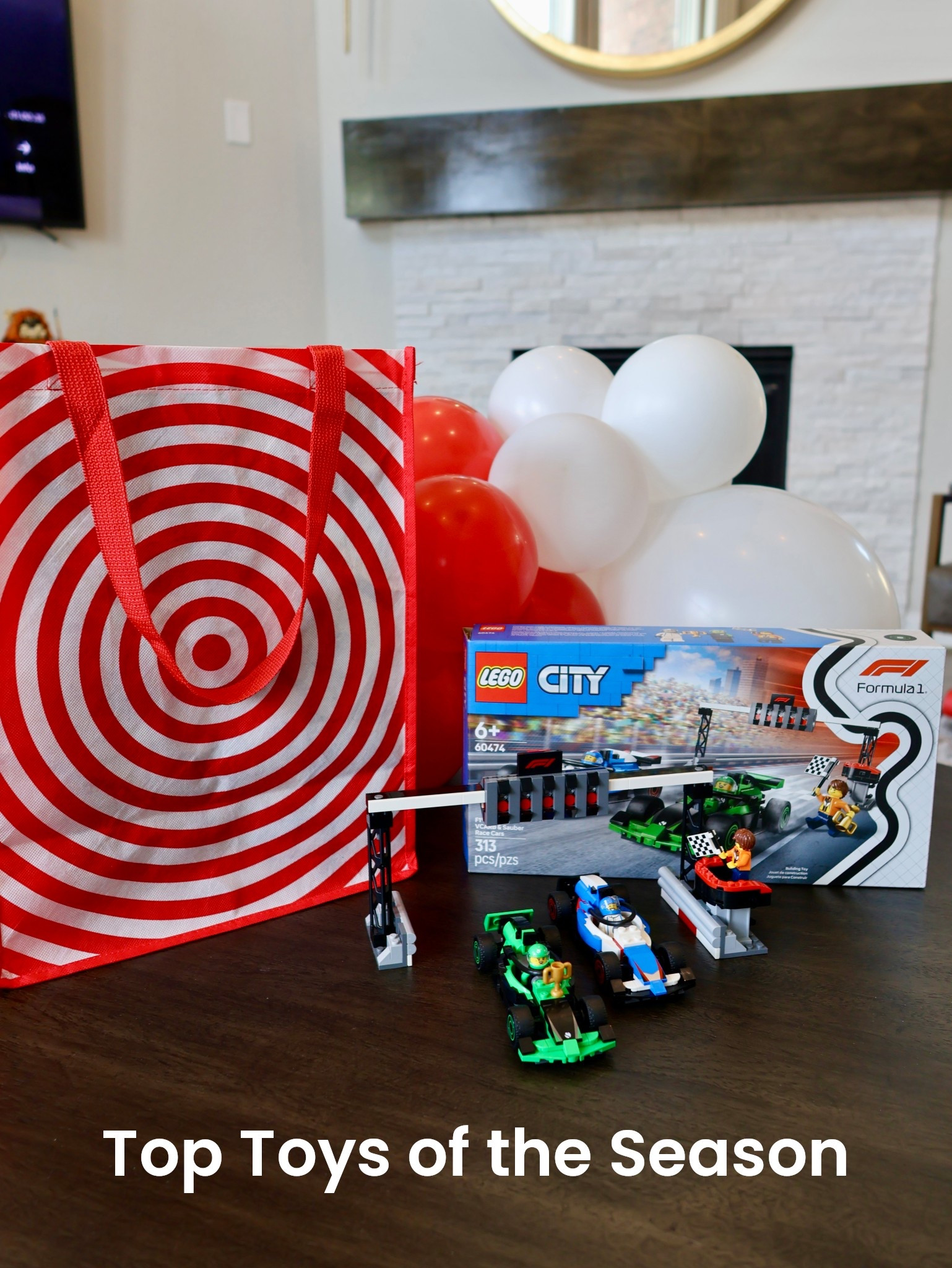 #ad You know I had to keep the fun going. Part 2 of my Built to Celebrate series featuring Top Toys of the Season from Target is here and this one’s worth the SAVE for your holiday family game night. 🎯✨

This LEGO® City Race Cars set isn’t just a toy, it’s a whole holiday moment!

Here are a few fun ways to use it this season:
🎯 Slice up some pool noodles and build your own DIY racetrack.
🍬 Set up a “Holiday Grand Prix” with candy prizes or stocking stuffers for the winners.
🏁 Use it as decor on your holiday dessert table. Add mini trees & a sprinkle of “snow” for extra holiday magic.
🎉 Or gift it to the little racer in your life and let the building (and memories) begin.

It’s creative play that doubles as fun and decor…all Built to Celebrate. Stay tuned for Part 3 where I’ll show you the next top toy in the lineup.

#Target #liketkit
#TargetFinds #TargetPartner #Toys #lego #HolidayHosting #legogifts #BuiltToCelebrate #holidaygiftguide #kidsgiftidea 

#LTKGiftGuide #LTKHoliday #LTKKids
