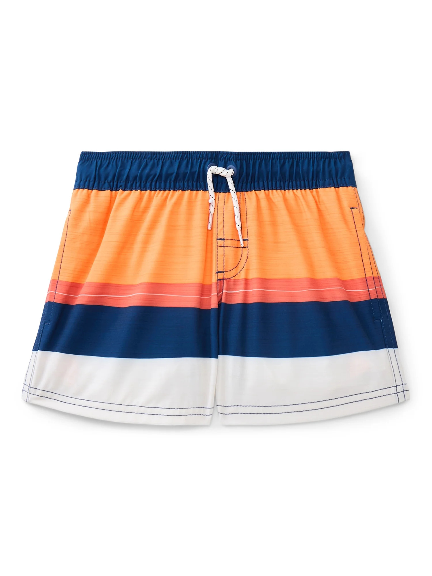 Wonder Nation Boys Quick Dry Stretch Swim Trunks with UPF50, Sizes 4-18 & Husky | Walmart (US)