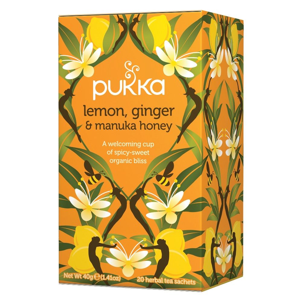 Pukka Lemon, Ginger & Manuka Honey Tea Bags - 20ct | Target