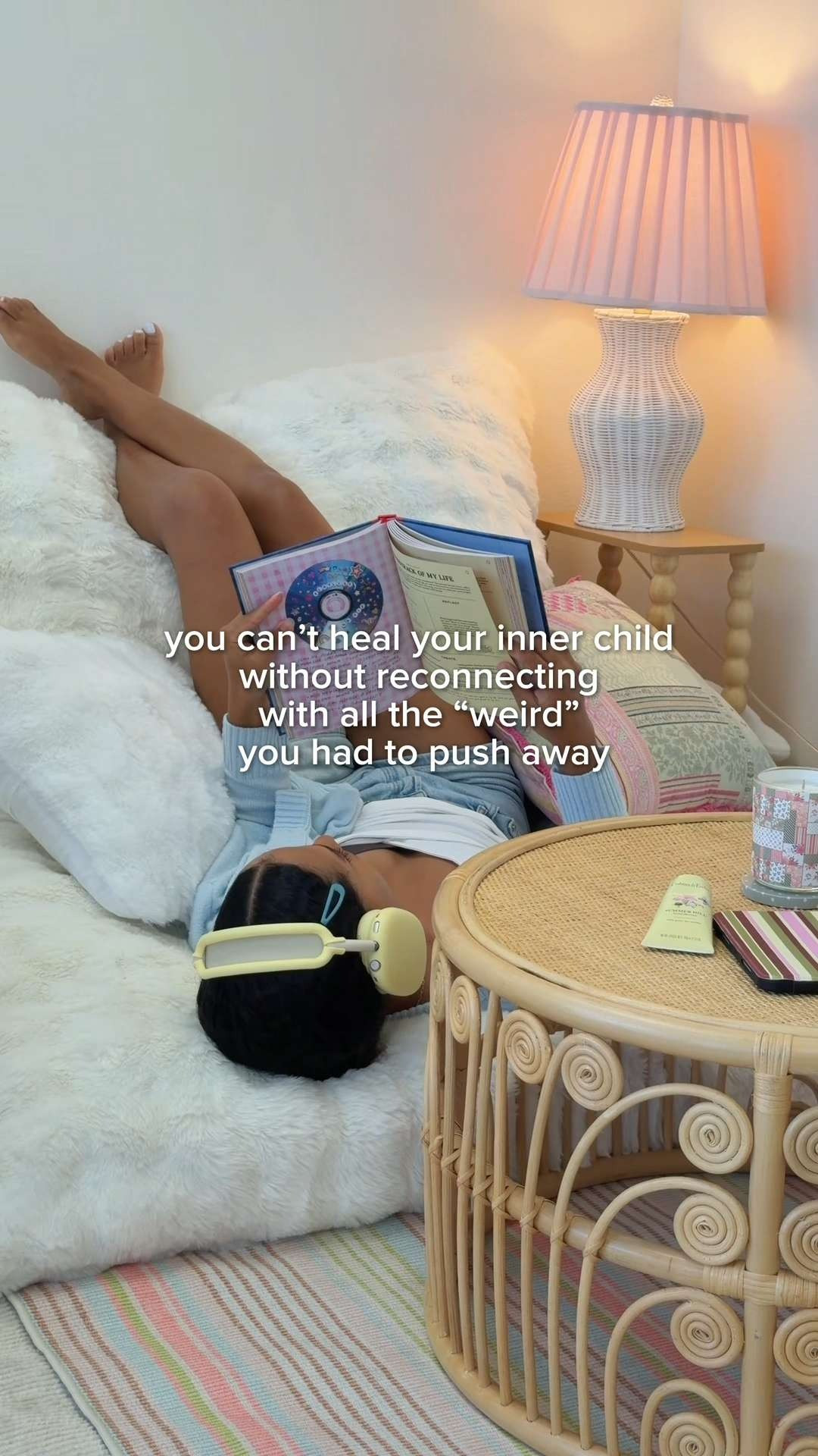 adulthood is just a whole lot of finally finding freedom and acceptance in all the interests and quirks you felt you had to hide when you were younger, and that's so beautiful 🥺 

 #LTKselfcare #LTKHome