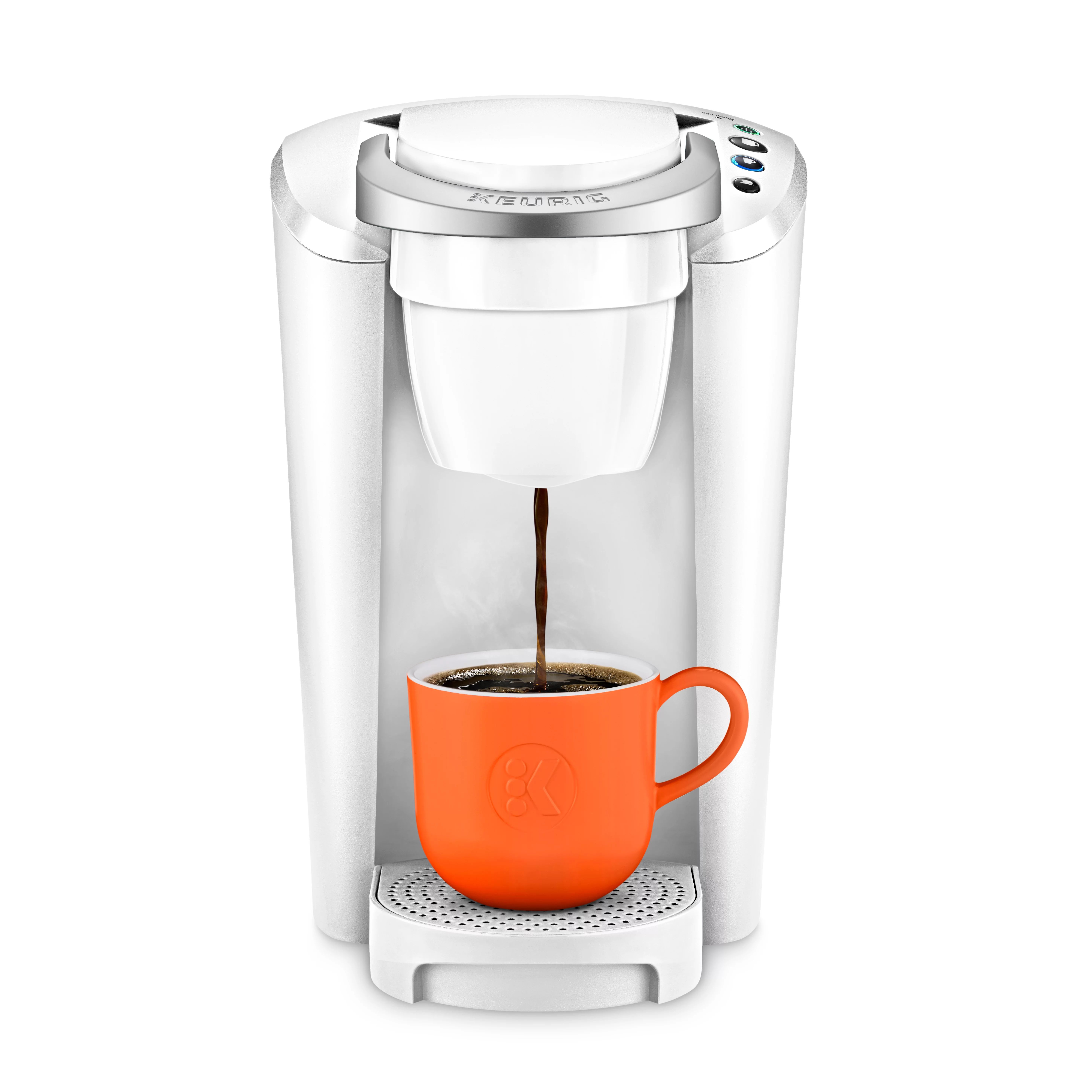 Keurig K-Compact Single-Serve K-Cup Pod Coffee Maker, White | Walmart (US)