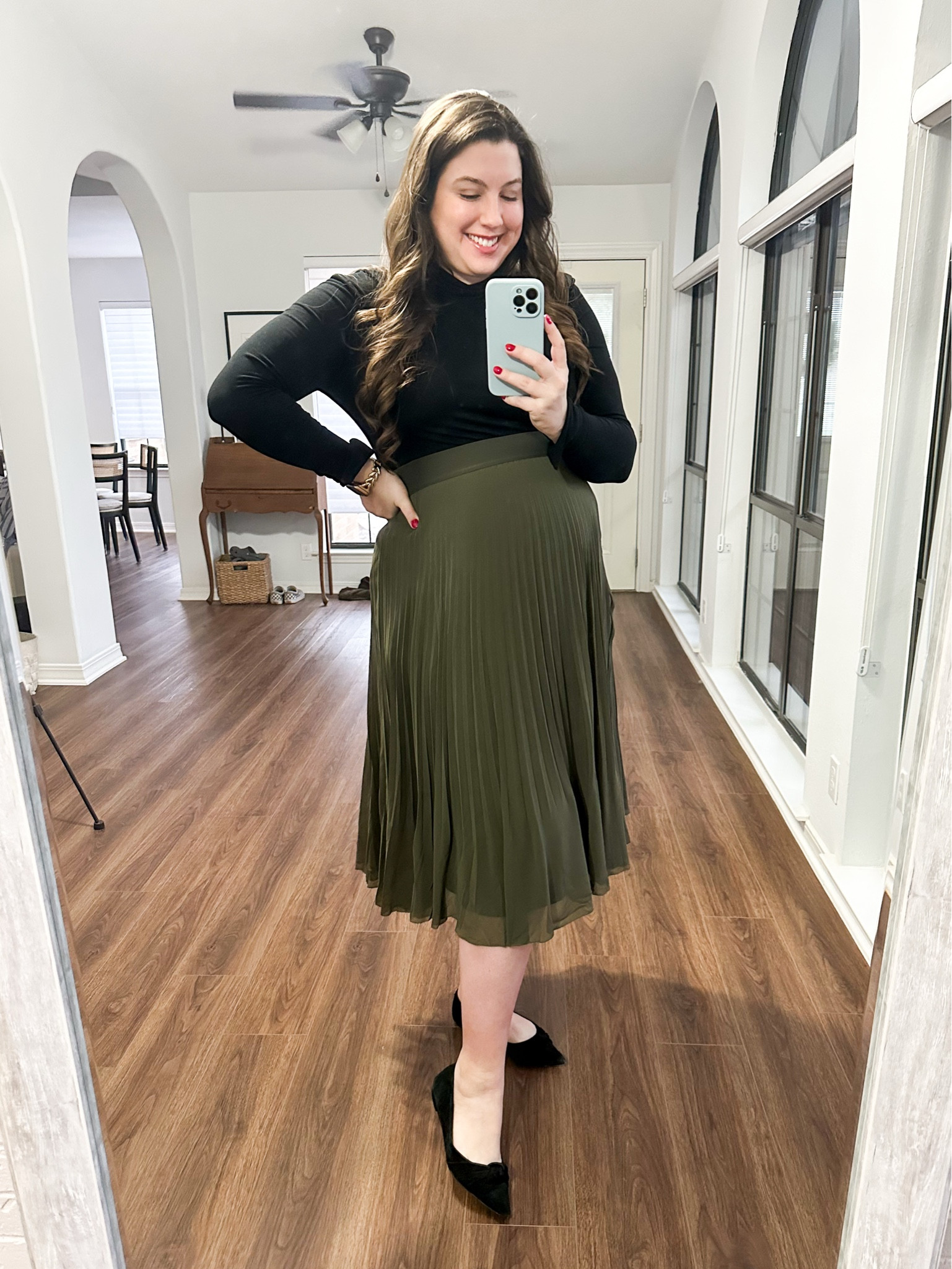 Workwear #ootd 2/11/25 

I’ve also linked the items I used to style it with a blazer!

Womens business professional workwear and business casual workwear and office outfits midsize outfit midsize style maternity style maternity workwear 

#LTKWorkwear #LTKBump #LTKStyleTip