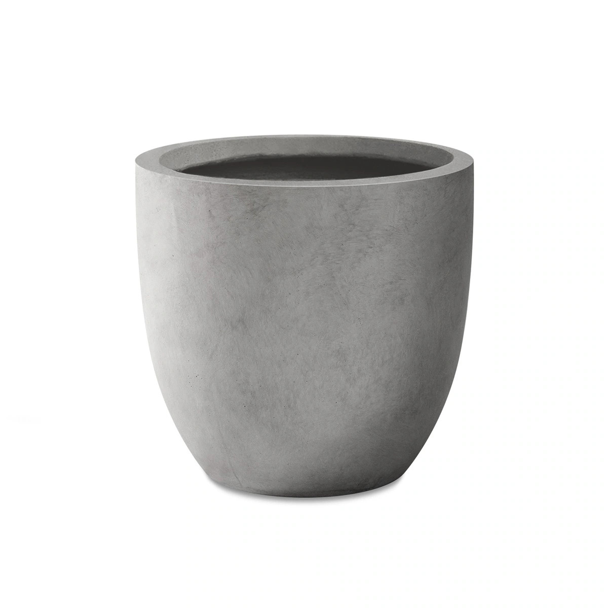 KANTE Round 16.54-in W x 16.54-in L x 15.35-in H Natural Concrete Indoor/Outdoor Planter Large in Brown | QXC0152C-C80021 | Lowe's