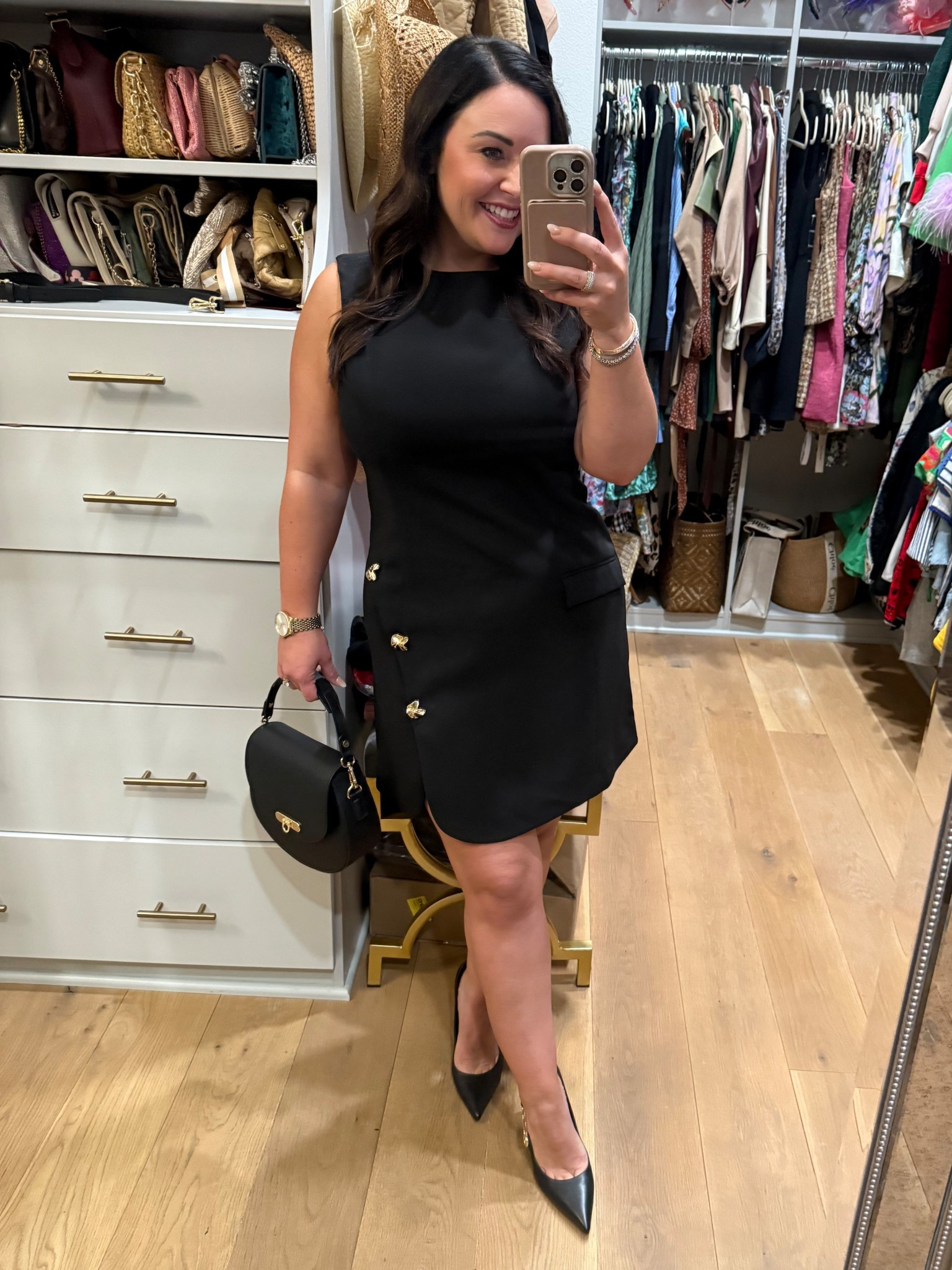 All my favorites links in black!
So perfect for the holidays!!
#holidayoutfit #holidaydress

#LTKHoliday #LTKItBag #LTKParties