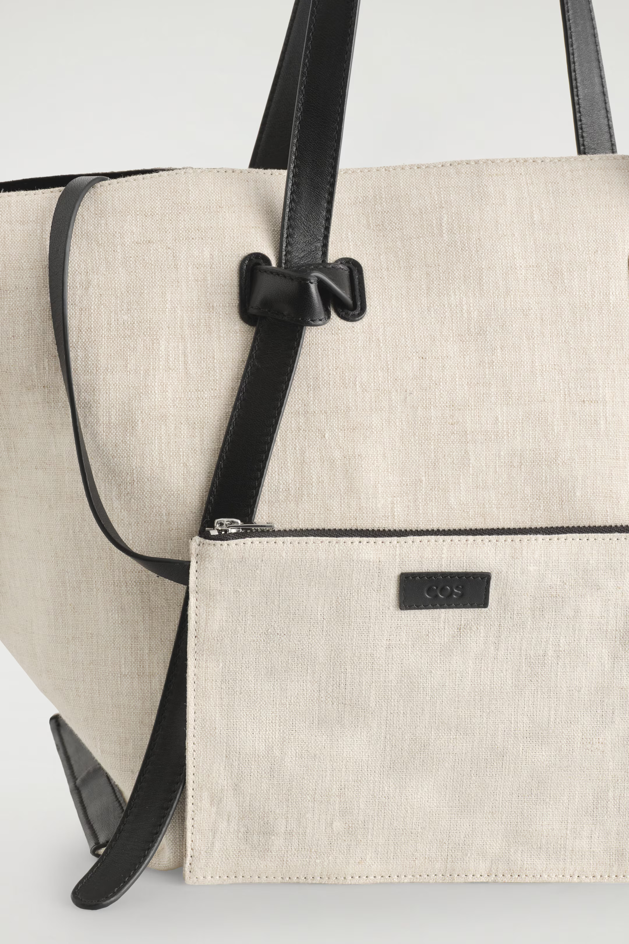 PINCH TOTE BAG - LINEN | COS (EU)